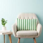 Oreiller Lombaire/Accent à Rayures Vertes Confiser (Chaise)