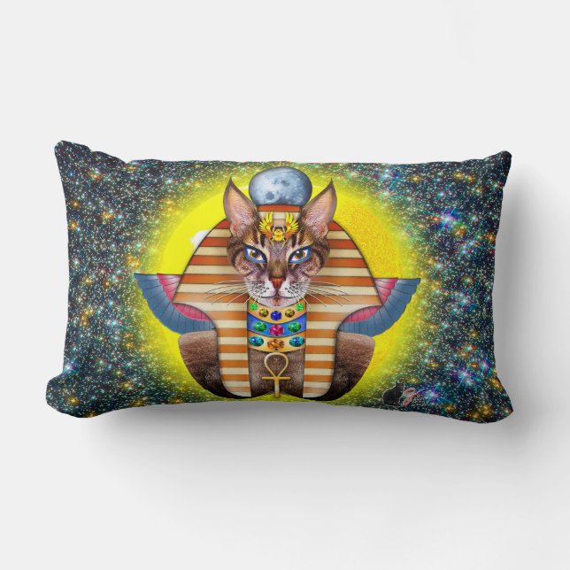 Oreiller lombaire Bastet (Recto)