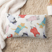 OREILLER LOMBAIRE CATS PAJAMAS (Couverture)