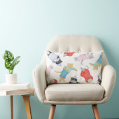 OREILLER LOMBAIRE CATS PAJAMAS (Chaise)