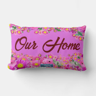 Oreiller Lombaire (Mélange de Fleurs Roses) RFPMDe