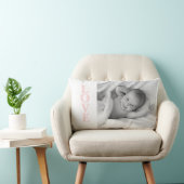 Oreiller Lombaire Typographie Rose Cadeau Photo d' (Chaise)