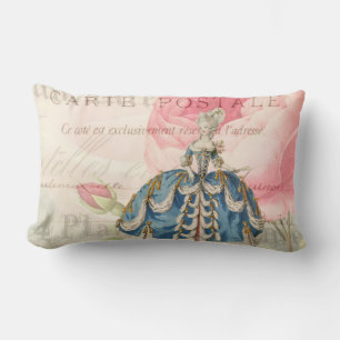 Oreiller lombaire vintage Marie Antoinette