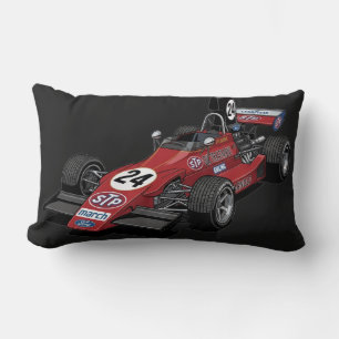 Oreiller Lombaire Voiture de Course Vintage & Esca