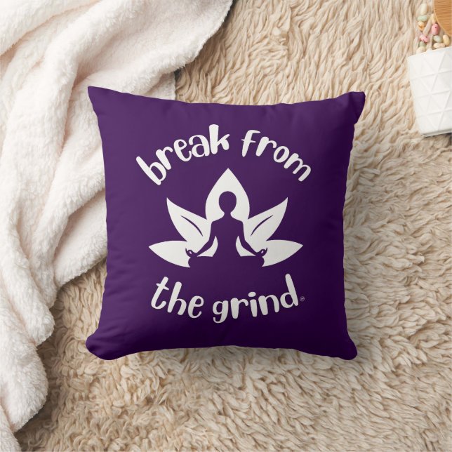 Oreiller Lotus Yoga (Blanc) (Couverture)