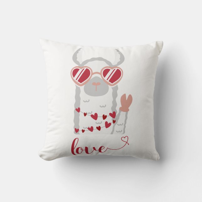 Oreiller LOVE – Accent de maison cosy (Recto)