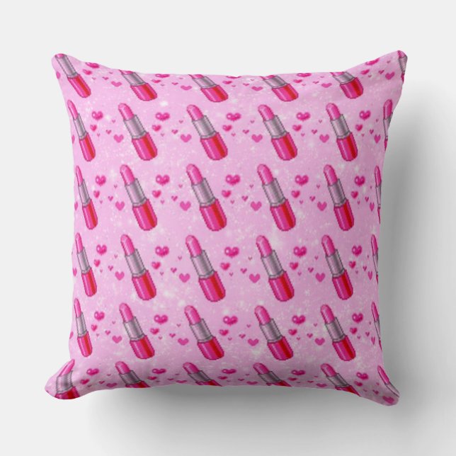 Oreiller Lover Lover Lover Pink (Recto)