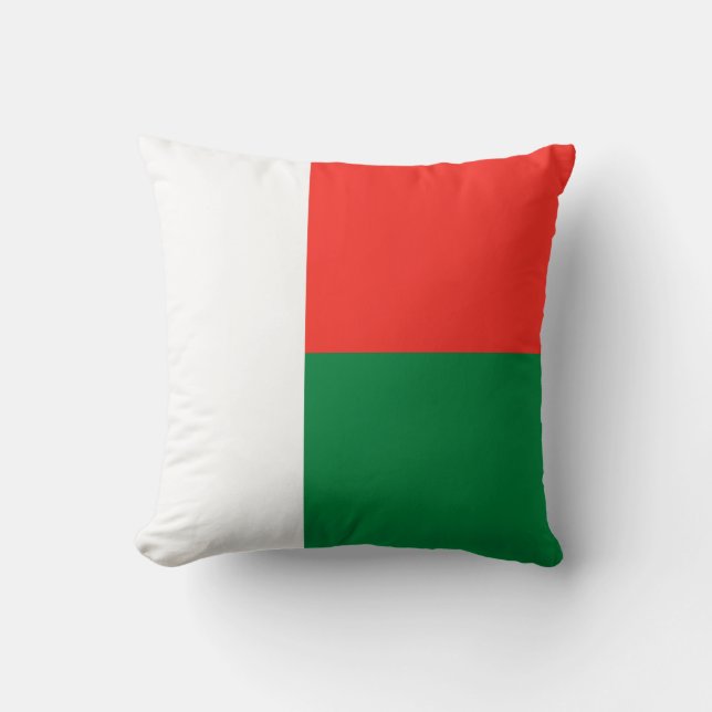 Oreiller Madagascar x Drapeau (Recto)