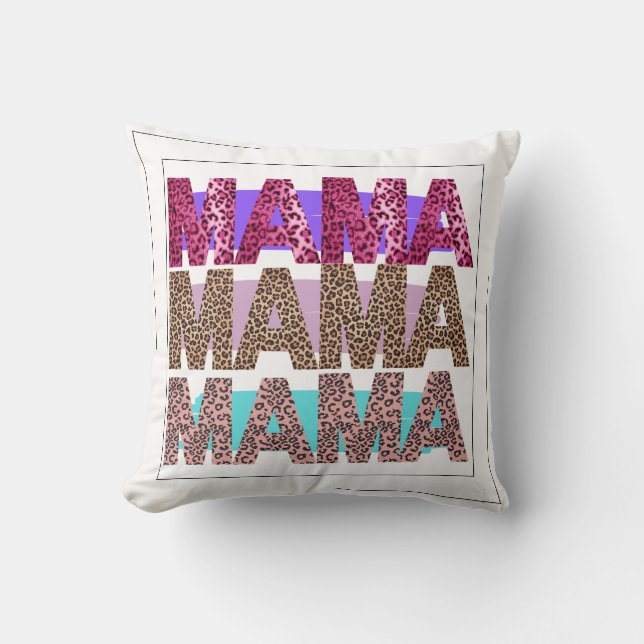 oreiller MAMA Throw (Recto)