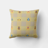 Oreiller Mignons Petits Hiboux Pour Enfants (Verso)