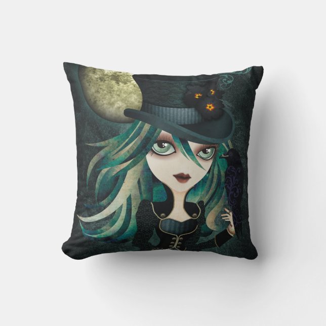 Oreiller MoJo Lune de Raven (Recto)