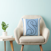 Oreiller Monogrammé S (Chaise)