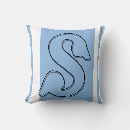 Oreiller Monogrammé S (Recto)