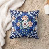 oreiller mosaïque rose royale (Couverture)