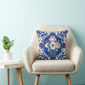 oreiller mosaïque rose royale (Chaise)