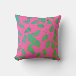 Oreiller Motif  de la feuille de Plante de la foug