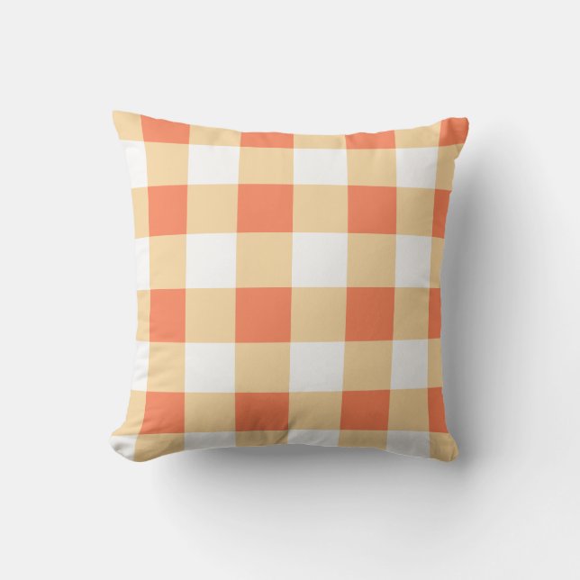 Oreiller Motif En vichy (Recto)
