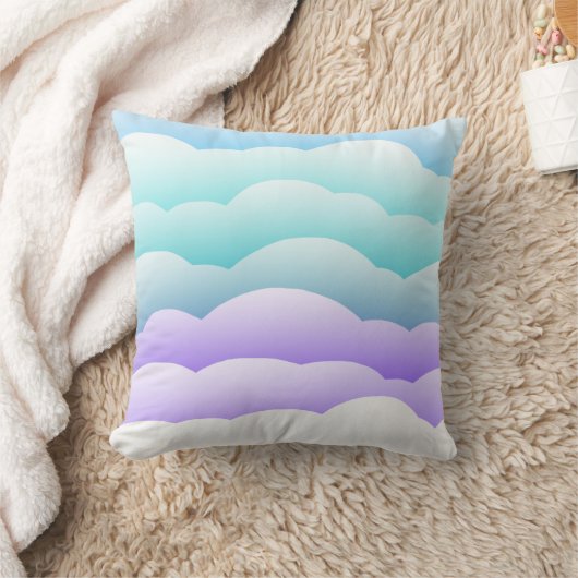 Oreiller Nuages Pastel (Couverture)