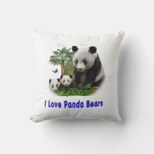 Oreiller Panda Bears