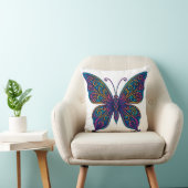 Oreiller Papillon Coloré (Chaise)