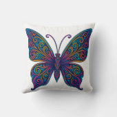 Oreiller Papillon Coloré (Verso)