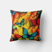 Oreiller Papillon – Coussins Décoratifs Mignons (Verso)