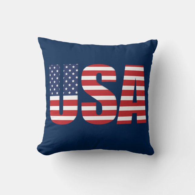 Oreiller patriotique USA (Recto)
