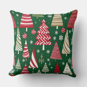 oreiller pays de l'arbre de noël