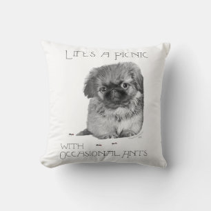Oreiller Pekingese Puppy