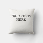 Oreiller personnalisé avec collage de 4 photos – C (Verso)