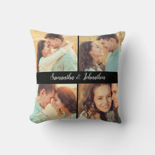 Oreiller personnalisé avec photo de couple