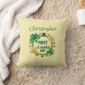 Oreiller personnalisé de la Saint-Patrick pour béb (Couverture)