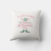 Oreiller personnalisé de la Saint-Patrick pour béb (Verso)