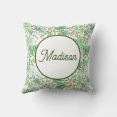 Oreiller personnalisé monogrammé (Verso)