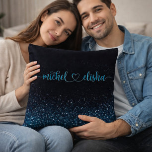 Oreiller Personnalisé Nuit Étoilée Brillante avec