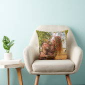 Oreiller personnalisé pour couple | Photo et noms (Chaise)