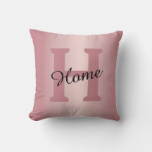 Oreiller personnalisé Rose Gold