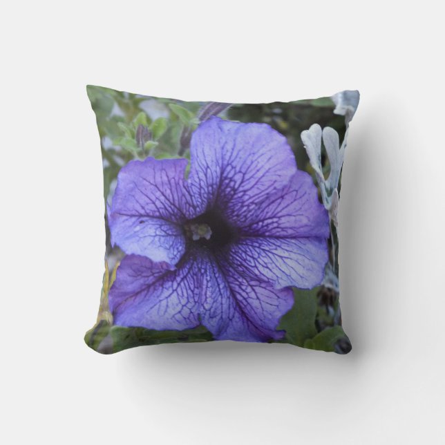 Oreiller Petunia Violet (Recto)