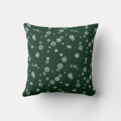 Oreiller photo de vacances vertes (Verso)