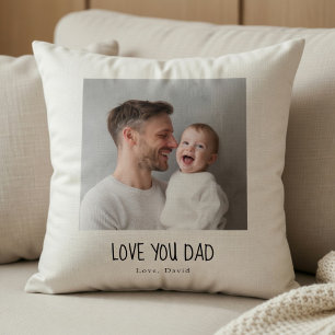 Oreiller photo personnalisé pour papa Cadeau per