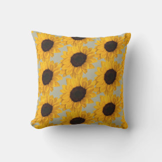 Oreiller photo tournesol