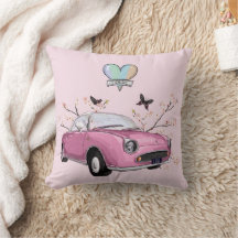 Oreiller Pink Figaro - coussin