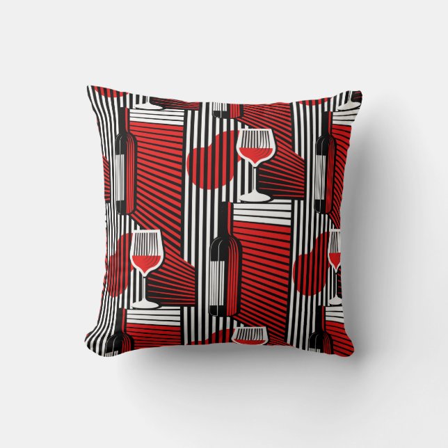 Oreiller pour amateurs de vin (Recto)