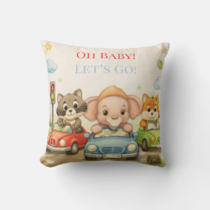 oreiller pour baby shower   décoration de nursery 