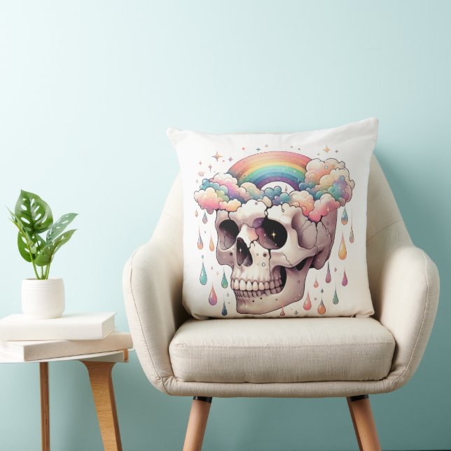 Oreiller Rêves Arc-en-ciel (Chaise)