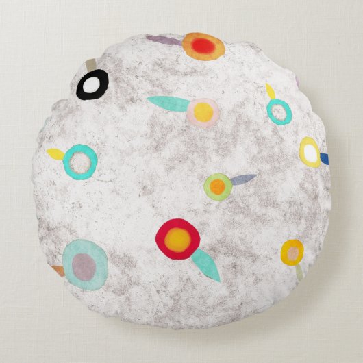 Oreiller Rond Coussin Rond (Devant)