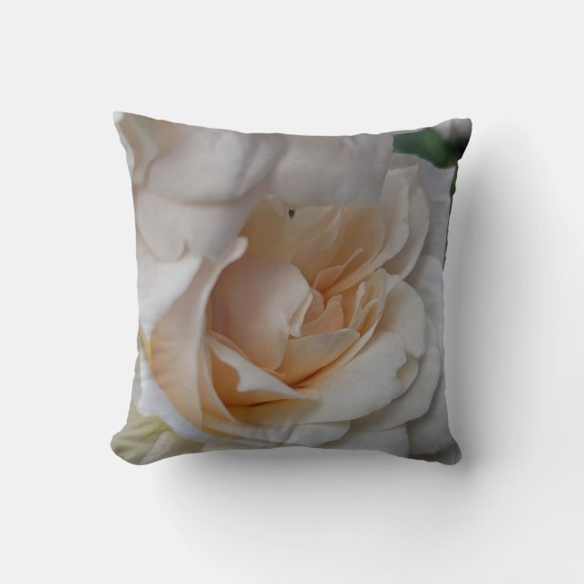 Oreiller Rose Blanche (Recto)