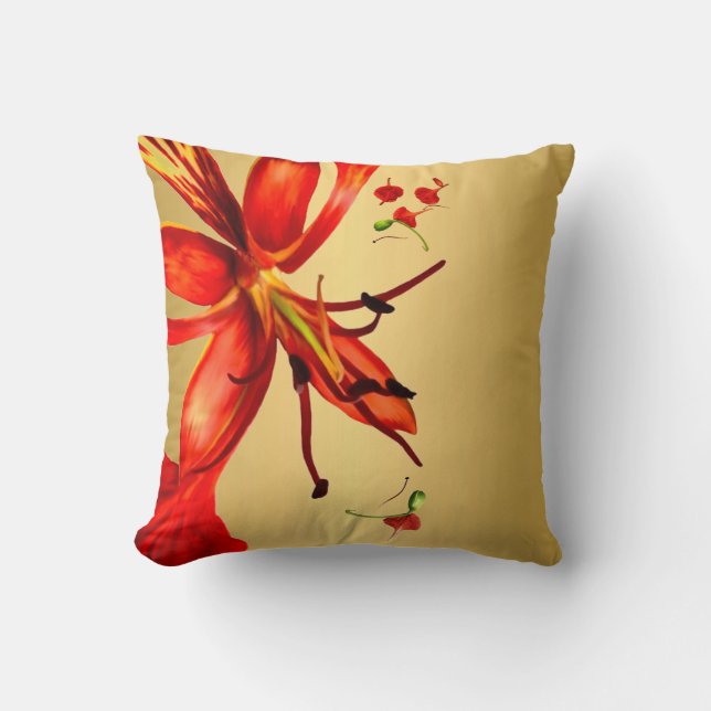 Oreiller Royal Poinciana (Recto)