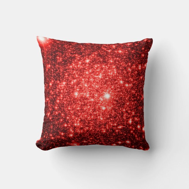 Oreiller Ruby Red Stars (Recto)