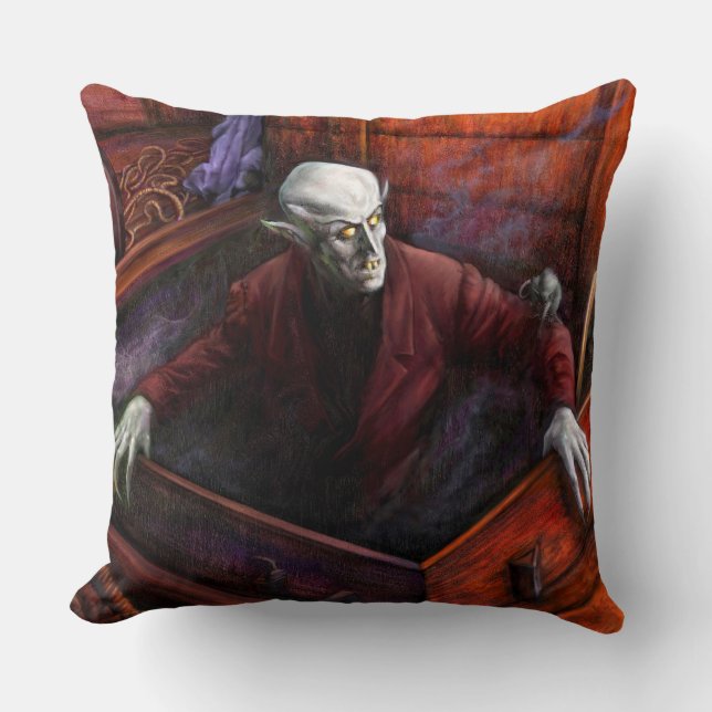 Oreiller Scène Complète de Nosferatu Demeter (Recto)